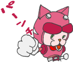 cat heroes sticker #3134556