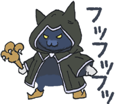 cat heroes sticker #3134565