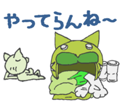 cat heroes sticker #3134568