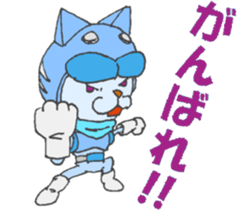 cat heroes sticker #3134569