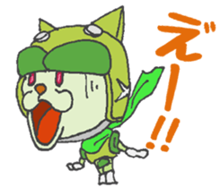 cat heroes sticker #3134571