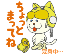 cat heroes sticker #3134576