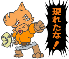 cat heroes sticker #3134579