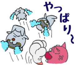 cat heroes sticker #3134582