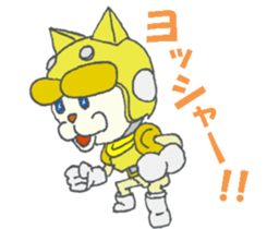 cat heroes sticker #3134588