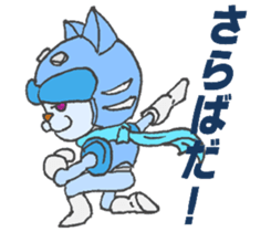 cat heroes sticker #3134594