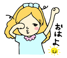 Mary, its grandfather, and a dog sticker #3134712