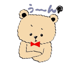 Mr.teddy bear sticker #3134965