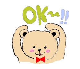 Mr.teddy bear sticker #3134974