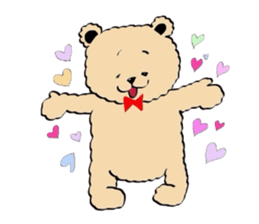 Mr.teddy bear sticker #3134984
