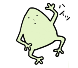 Story of a frog "kaerukun 3" sticker #3134998