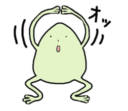 Story of a frog "kaerukun 3" sticker #3135000