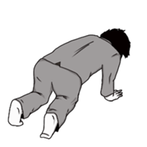 Male wearing a suit sticker #3135150