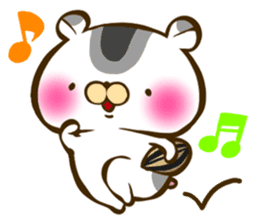 Full hamster (English version) sticker #3135435