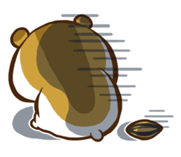 Full hamster (English version) sticker #3135439