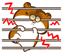 Full hamster (English version) sticker #3135441