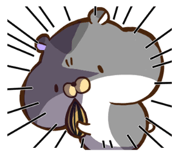Full hamster (English version) sticker #3135447