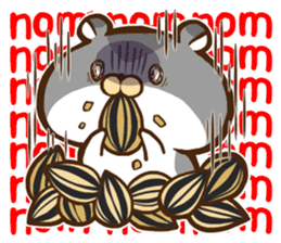 Full hamster (English version) sticker #3135452