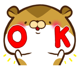 Full hamster (English version) sticker #3135461