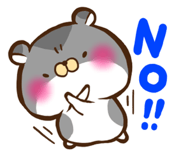 Full hamster (English version) sticker #3135462