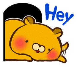 Full hamster (English version) sticker #3135465