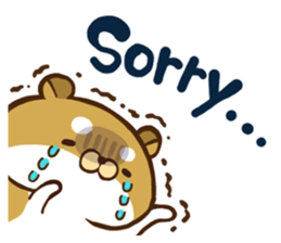 Full hamster (English version) sticker #3135468