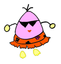 playful acorn sticker #3135658