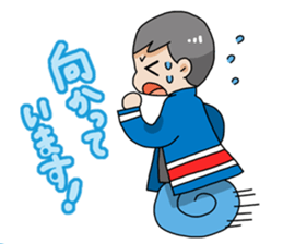 Japanese firefighting and relief squad sticker #3135938