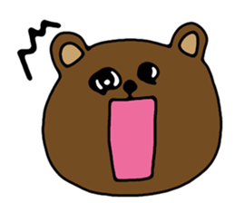 Bear that can answer sticker #3136005