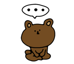 Bear that can answer sticker #3136019