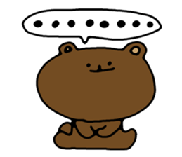Bear that can answer sticker #3136020