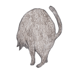 Yoga with Cat sticker #3136249