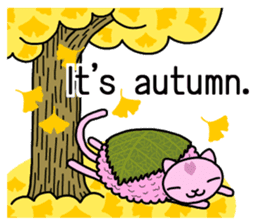 "SAKURA MOCHI" cats sticker #3136917