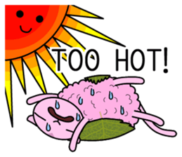 "SAKURA MOCHI" cats sticker #3136919