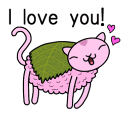 "SAKURA MOCHI" cats sticker #3136923