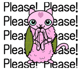 "SAKURA MOCHI" cats sticker #3136935