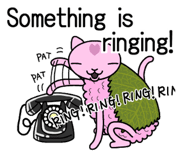 "SAKURA MOCHI" cats sticker #3136936