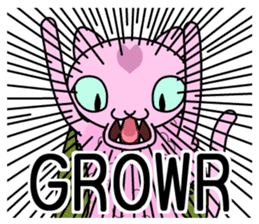 "SAKURA MOCHI" cats sticker #3136953