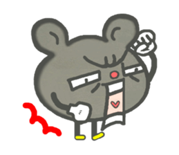 Tichi of the bear sticker #3137156