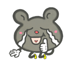 Tichi of the bear sticker #3137166