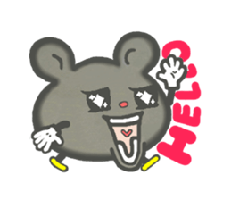 Tichi of the bear sticker #3137185