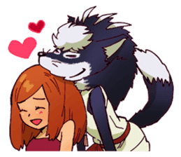 Gingitsune Gintaroh and Shinshi version sticker #3137552