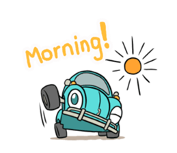 Aircooled mania (English) sticker #3137555