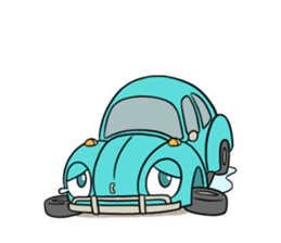 Aircooled mania (English) sticker #3137567