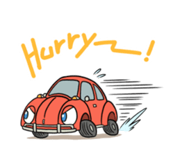 Aircooled mania (English) sticker #3137568