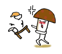 vegetables and merry friends sticker #3137657