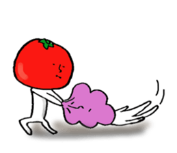 vegetables and merry friends sticker #3137662