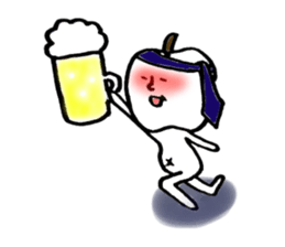 vegetables and merry friends sticker #3137666