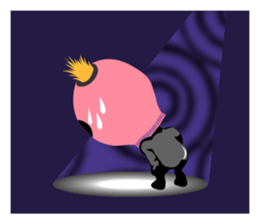 Man wearing a pink masked has come! sticker #3137916