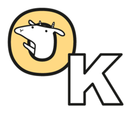 Mother Goat and Baby Duck sticker #3138021